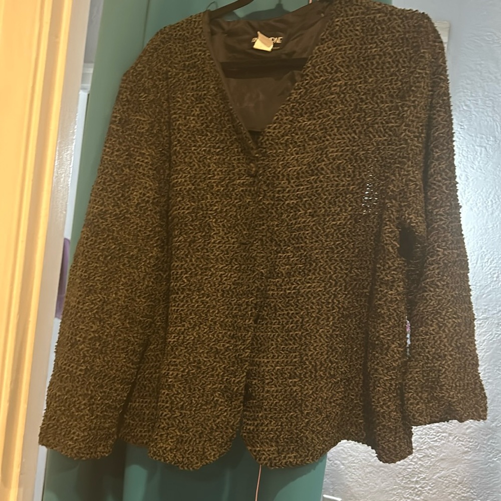 Olive green blazer